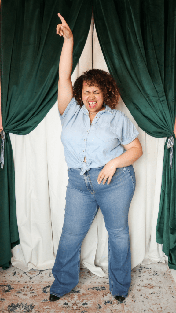 plus size flared pant