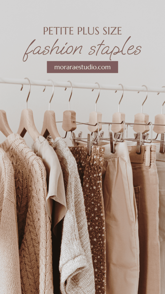petite and plus size fashion staples