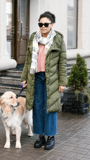 long puffer coat