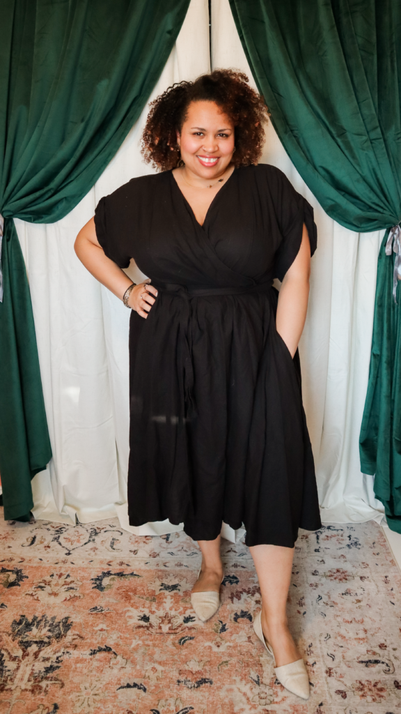full skirt dress