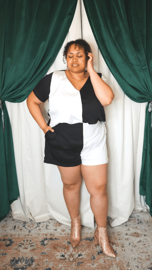plus size short outfit