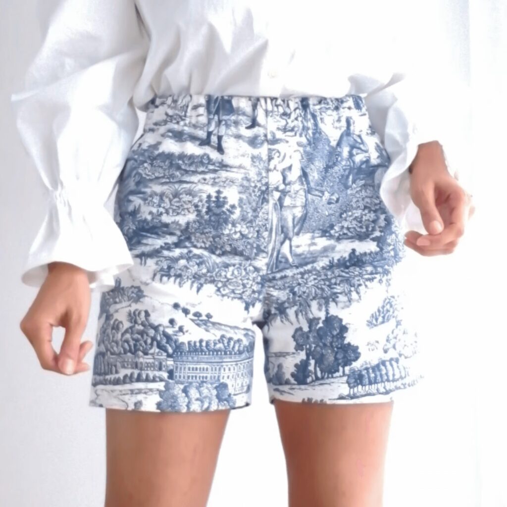 plus size high waist shorts