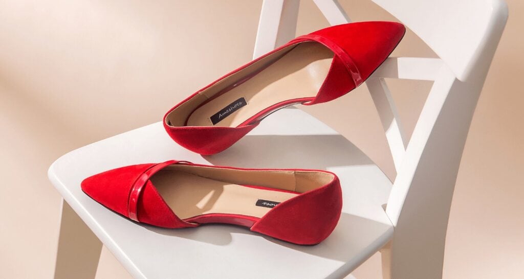 wide width ballet flats