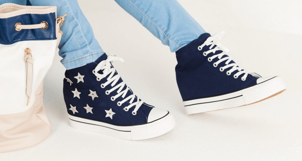 wedge sneakers for petites