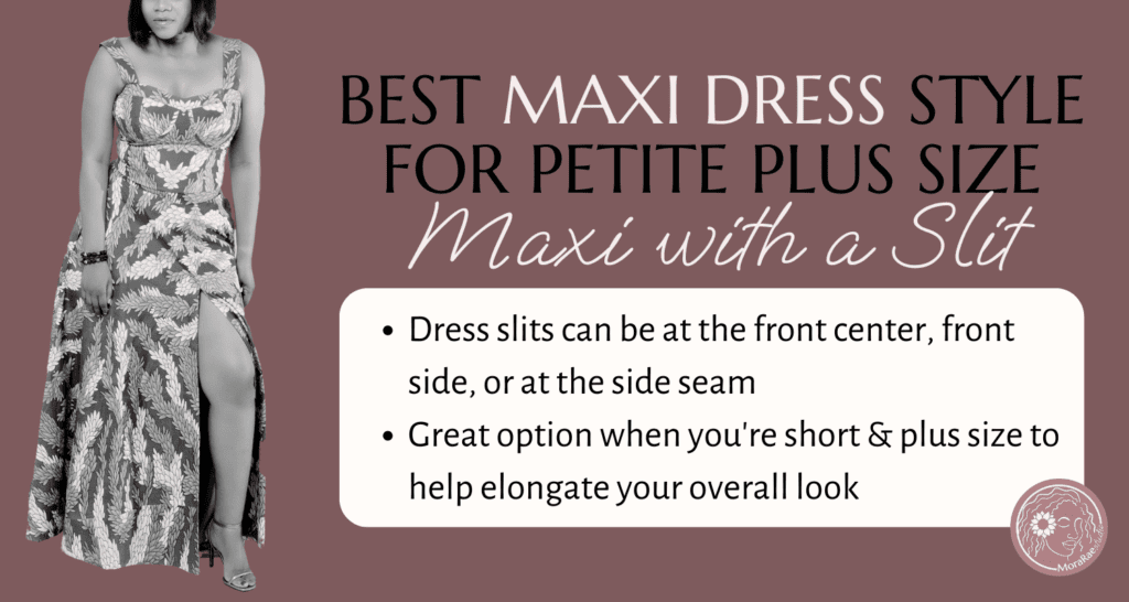 maxi dress with a slit