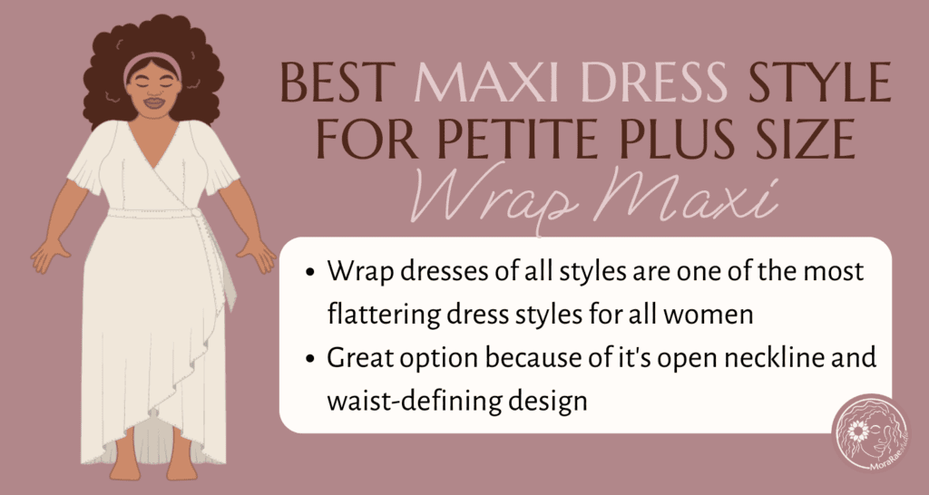 wrap maxi dress