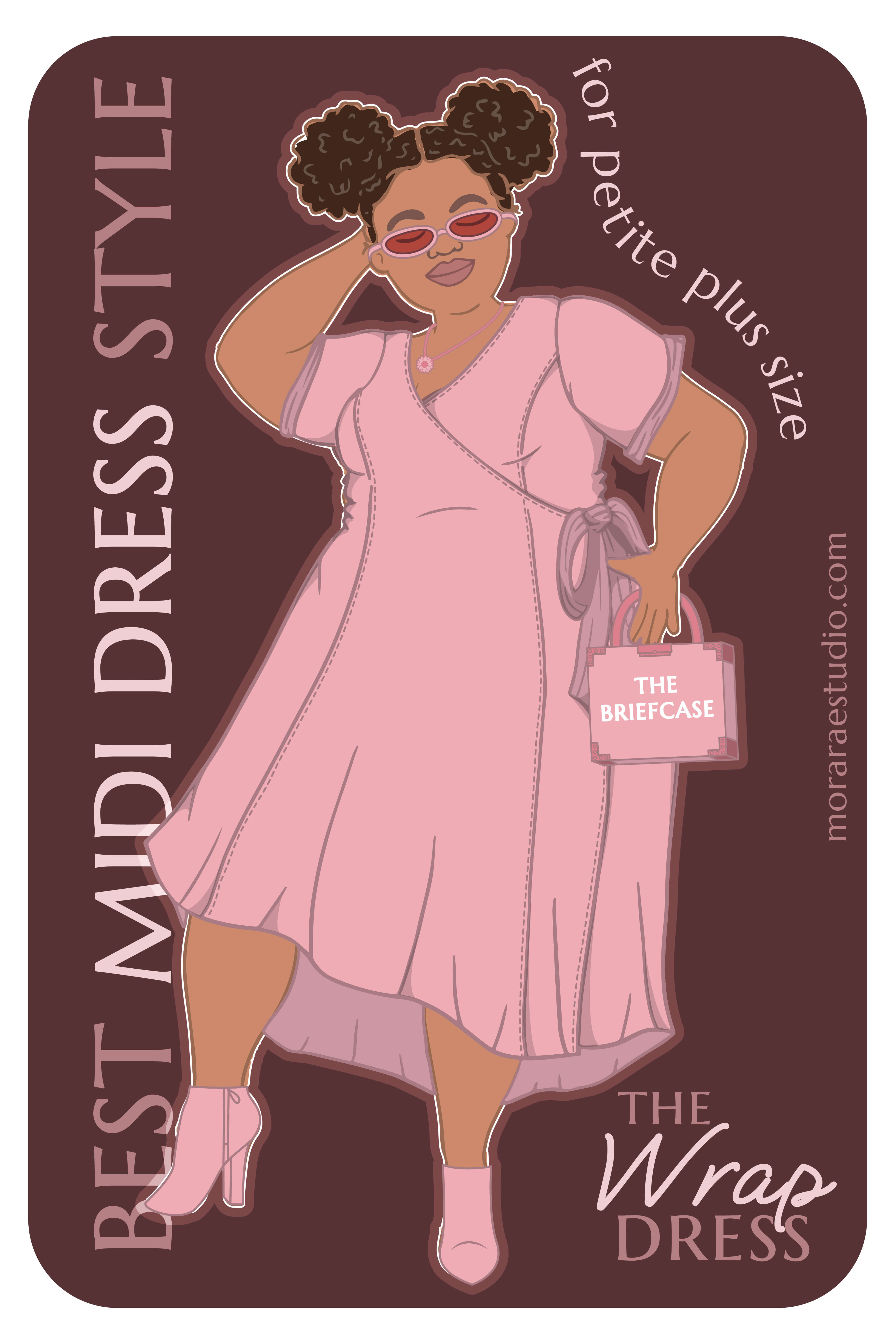high low wrap dress