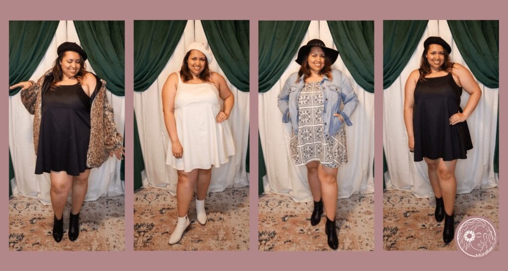 petite plus size babydoll dress