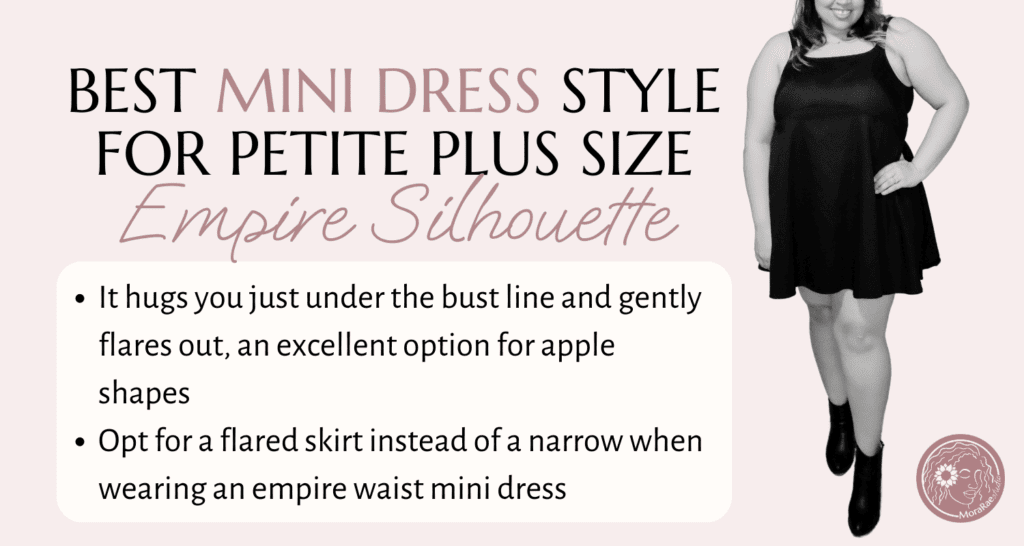 empire waist mini dress