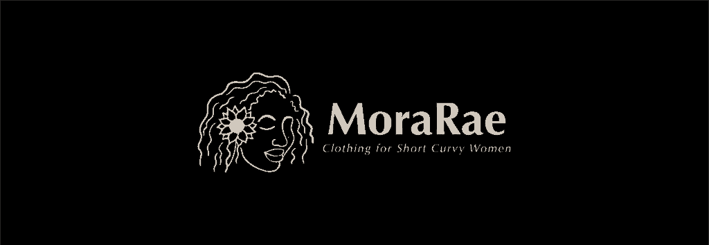 MoraRae Logo, Clothing for Short Curvy Women